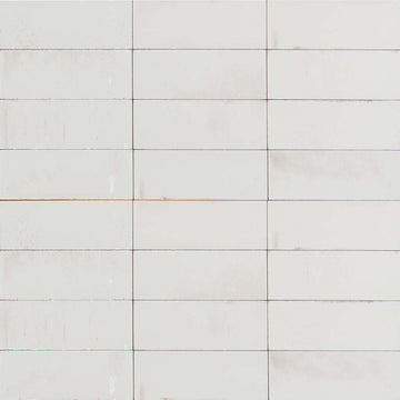 Bianco Glossy, 3" x 8" | EMCGLEEBIAN38 | Aquatica Porcelain Tile