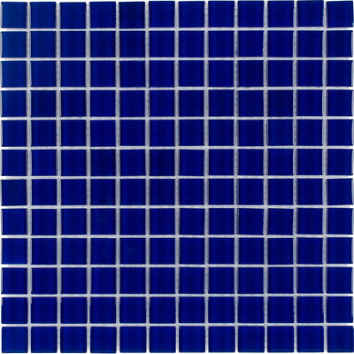 CHIGLABR127 Cobalt, 1" x 1" - Glass Tile