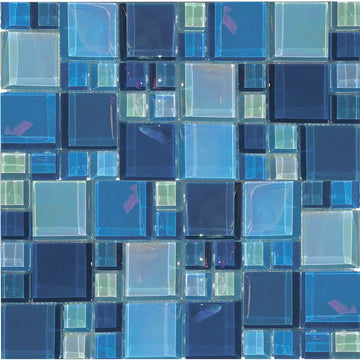 KEEKELURAAQBLBA - Aquatica Bazaar, Mixed - Glass Tile