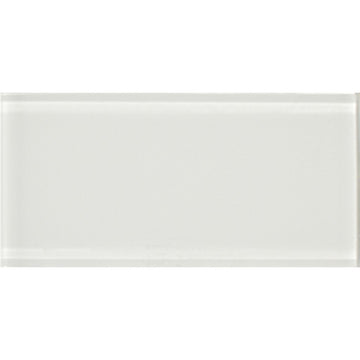 KEEKEPWG36 - Aquatica Pure White, 3" x 6" (1 pc) - Glass Tile