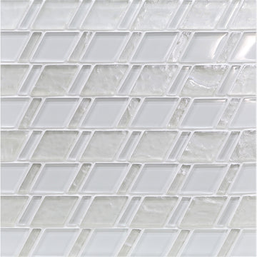 Mist Mixed Glass Pool Tile | Murrine Mosaics