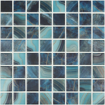 Nature Royal Matte, 1.5" x 1.5" Glass Tile | Vidrepur Nature