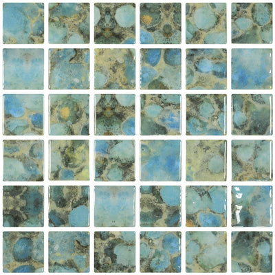 ONIVANGRODAS2 - Aquatica Rodas, 2" x 2" - Glass Tile