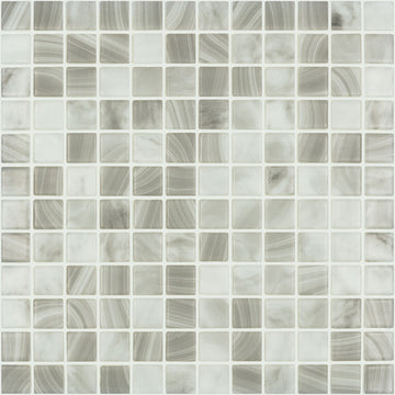 Nature Pearl Matte, 1" x 1" Glass Tile | Vidrepur Nature Collection