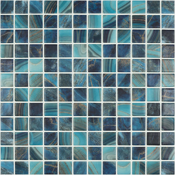 Nature Royal Matte, 1" x 1" Glass Tile | Vidrepur Nature Collection