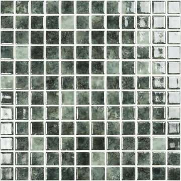 Nature Jungle, 1" x 1" Glass Tile | Vidrepur Nature Collection